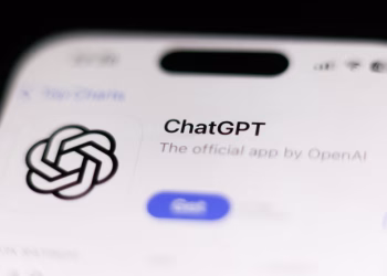 AI chatbot promoting online mental health support and suicide prevention resources.