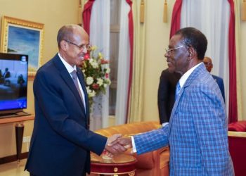 the deputy chairperson celebrating Republic of Equatorial Guinea Pan-Africanism