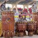 Drummers performing at Talking Drums Festival – a major event among drumming festivals in Africa.