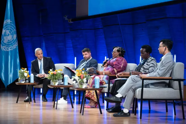 Students using AI tools in classroom showcasing AI educational programs Africa