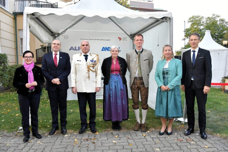 diplomatic statements during Austria National Day commemoration events
