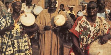 Performers at Talking Drums Festival 2025 showcasing rhythms at the biggest drum festival in Africa.