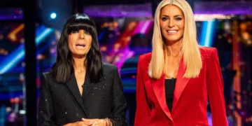 Thomas Skinner and Amy Dowden perform on Strictly before elimination.