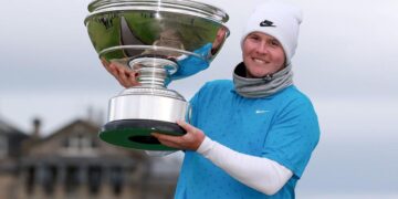 Robert MacIntyre Dunhill Links Championship win as Scottish golfer celebrates