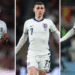 Jude Bellingham, Phil Foden and Jack Grealish