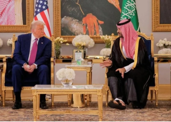 Saudi prince meeting with Trump to finalize US-Saudi Arabia security pact