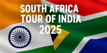 Cricket tour India South Africa 2025 full schedule, fixtures, and match dates announced.