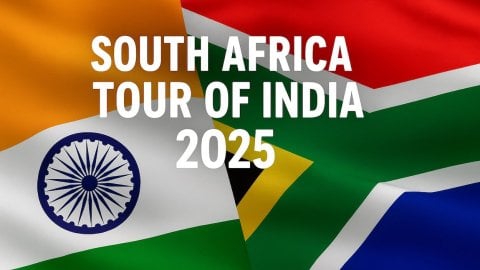 Cricket tour India South Africa 2025 full schedule, fixtures, and match dates announced.