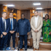 Minister supports broadband expansion meeting with GVA executives in Ghana.