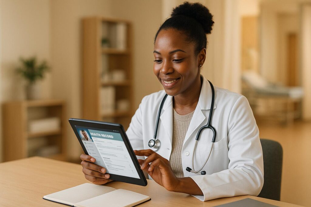 Health information management Africa and telemedicine services Africa startup solutions