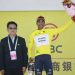 Henok Mulubrhan race performance at Tour de Kyushu highlighting his stage win and overall points victory