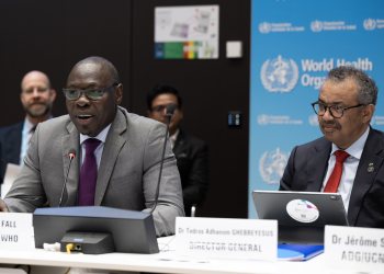 Government officials South Africa and global health organizations unite for TB eradication.