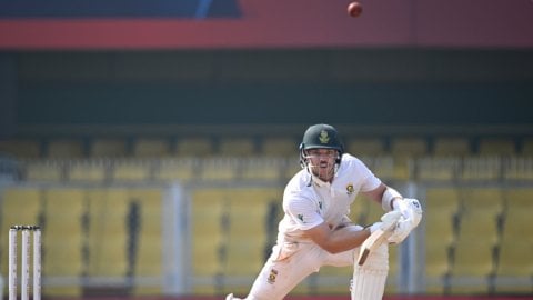 South Africa batters in action during Ind vs SA 2nd Test