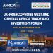 Francophone African trade and UK trade partnerships coverage by AFRICA24
