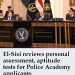 “security assessments egypt police academy visit by President El-Sisi”