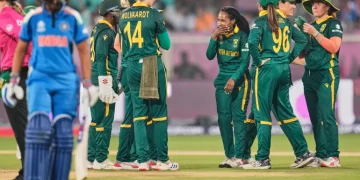 India vs South Africa cricket series final at DY Patil Stadium, Navi Mumbai Women’s Cricket Championship.