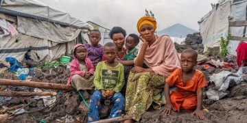 food aid for displaced children in DRC