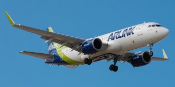 Airlink aircraft at Nacala Airport providing direct flights for enhanced travel experiences Mozambique and business travel.