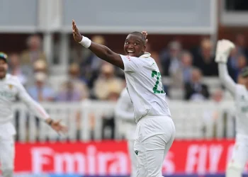 world test championship bowlers Lungi Ngidi in action
