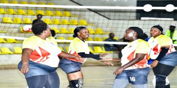 Uganda netball league matches Uganda highlights with captain Hon. Sarah Netalisire leading the team