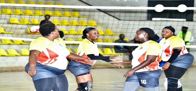 Uganda netball league matches Uganda highlights with captain Hon. Sarah Netalisire leading the team