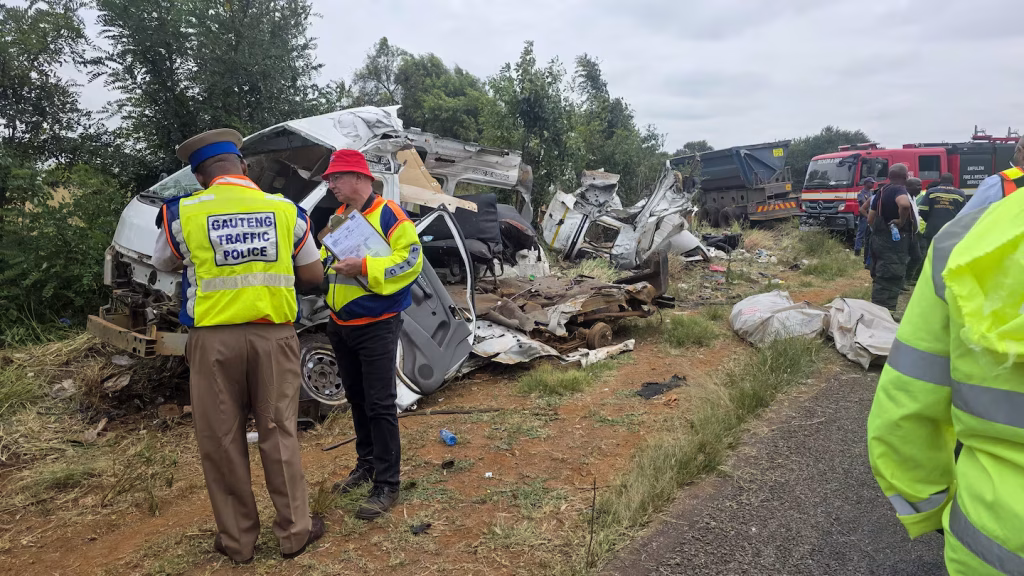 13 Learners Killed in Tragic Taxi Accident Vanderbijlpark