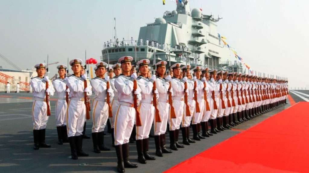 Naval vessels from China, Russia, and Iran are seen at the Simon’s Town naval base as brics warships arrive cape town for the joint "Will for Peace" 2026 exercises.