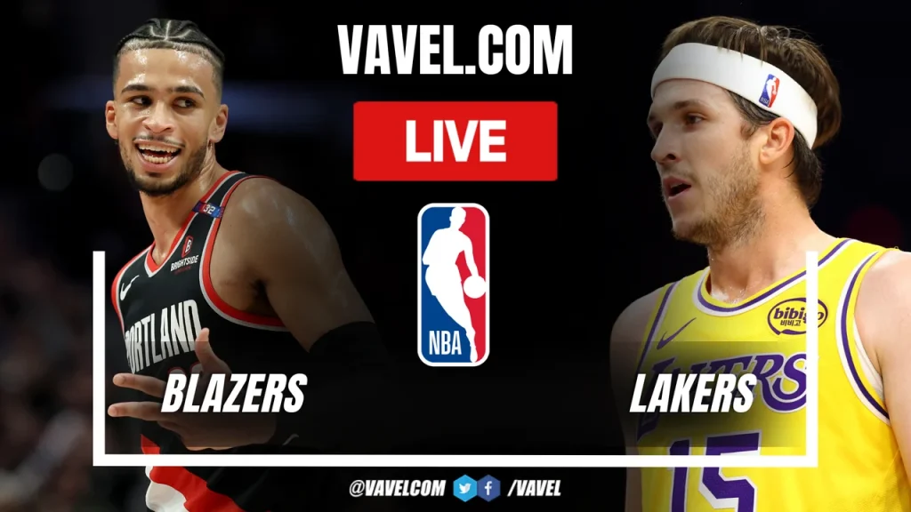 trail blazers vs lakers
