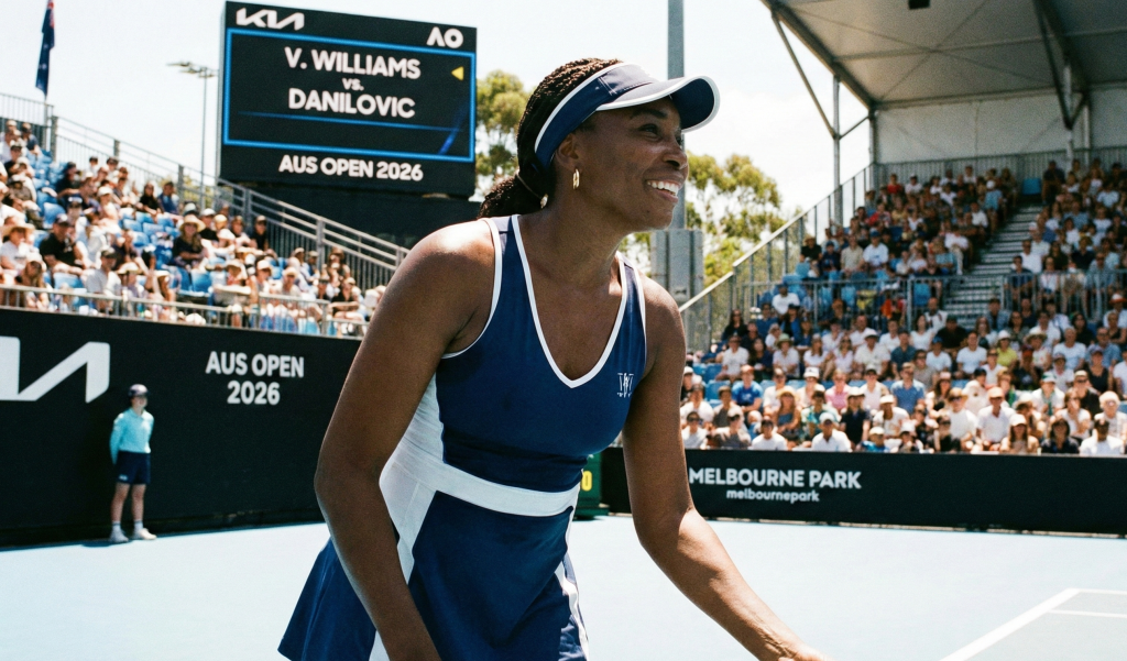 Venus Williams embraces historic Australian Open challenge at 45
