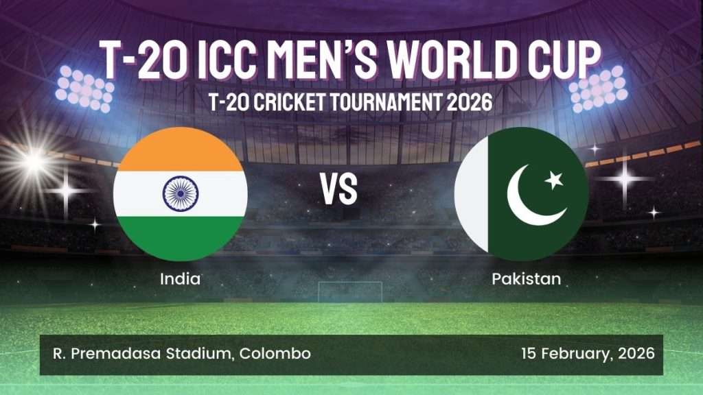 India vs Pakistan T20 World Cup 2026 Rivalry Renews in Colombo