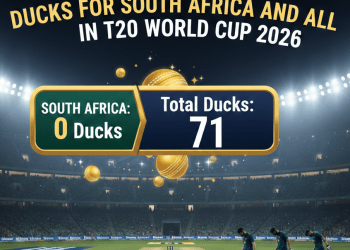 T20 World Cup 2026 duck statistics
