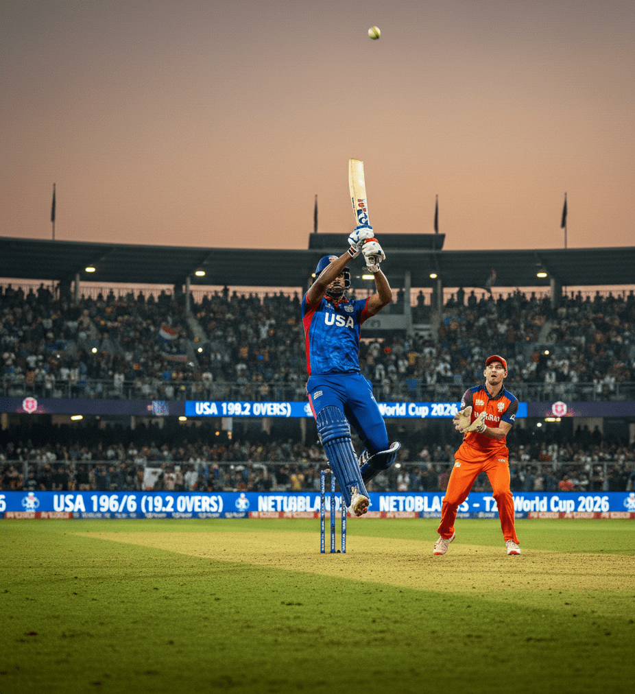 USA vs Netherlands T20 World Cup 2026 Crucial Clash in Chennai