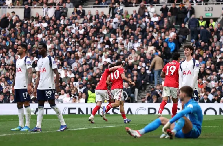 Tottenham vs Nottm Forest: Spurs Sink as Forest Leapfrog Relegation Rivals