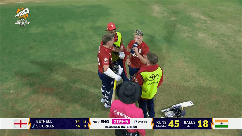 India vs England Semi-Final 2026: T20 World Cup Live Results