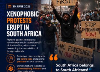 Xenophobic Protests in South Africa Grip Cities as Deadline Hits