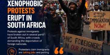 Xenophobic Protests in South Africa Grip Cities as Deadline Hits