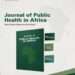 Journal of Public Health in Africa Expands Its Reach