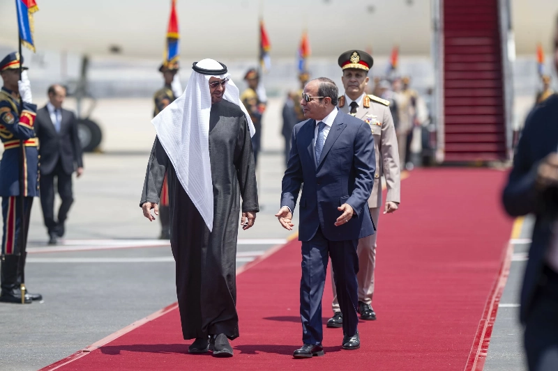 Egypt UAE Bilateral Relations Strengthened During Cairo Summit